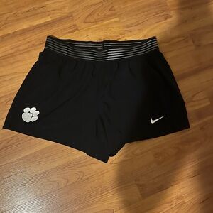 Women’s Nike dri fit Clemson shorts size medium.  NWT